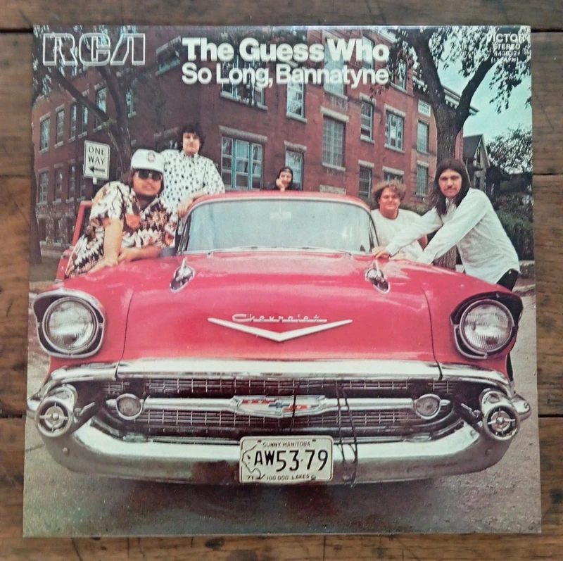 The Guess Who So Long, Bannatyne 1971 Canada Pop-Rock vinyle