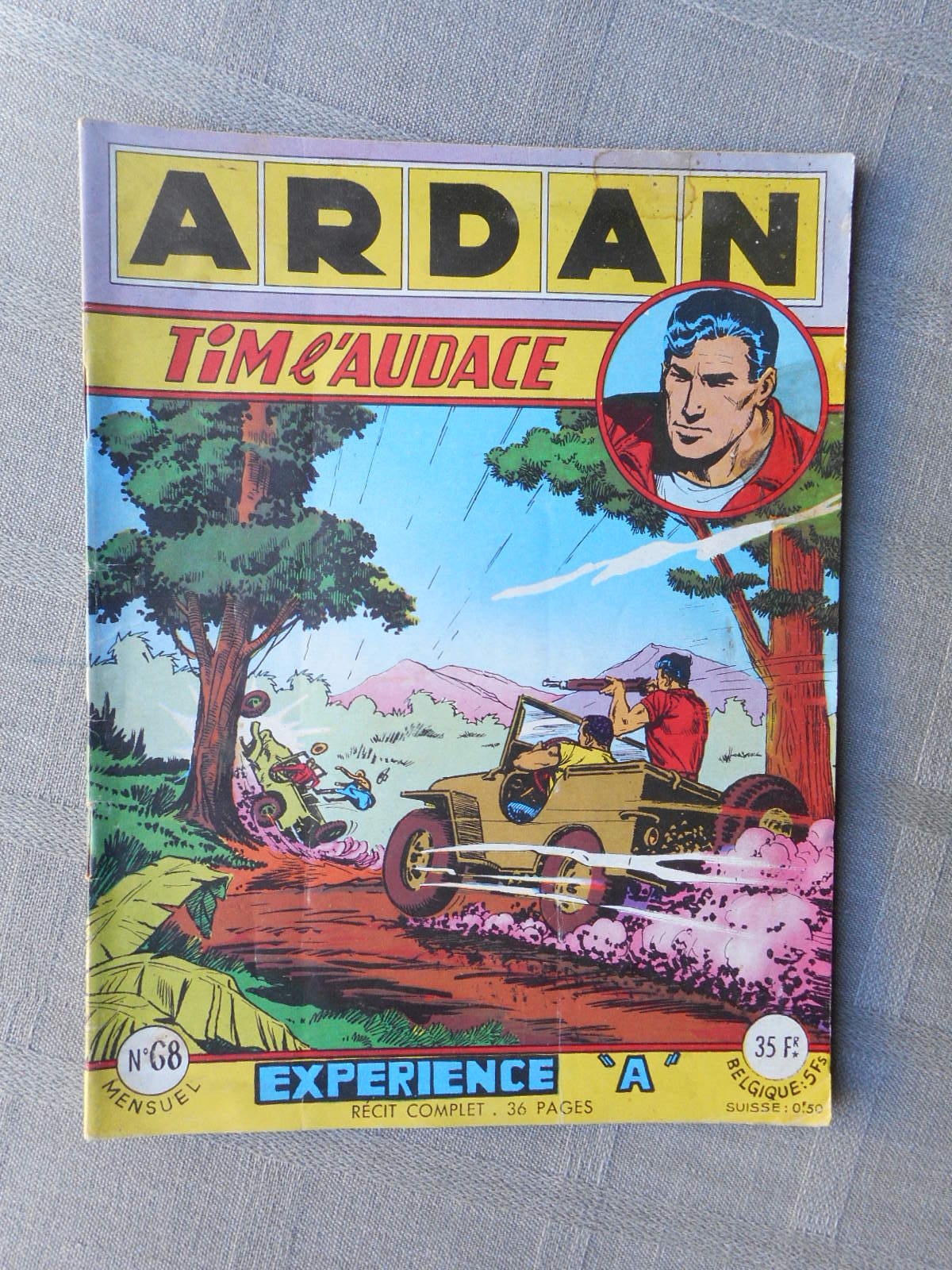 Artima Ardan Tim L'Audace 1ª Serie N° 68 1957 In Buone Condizioni
