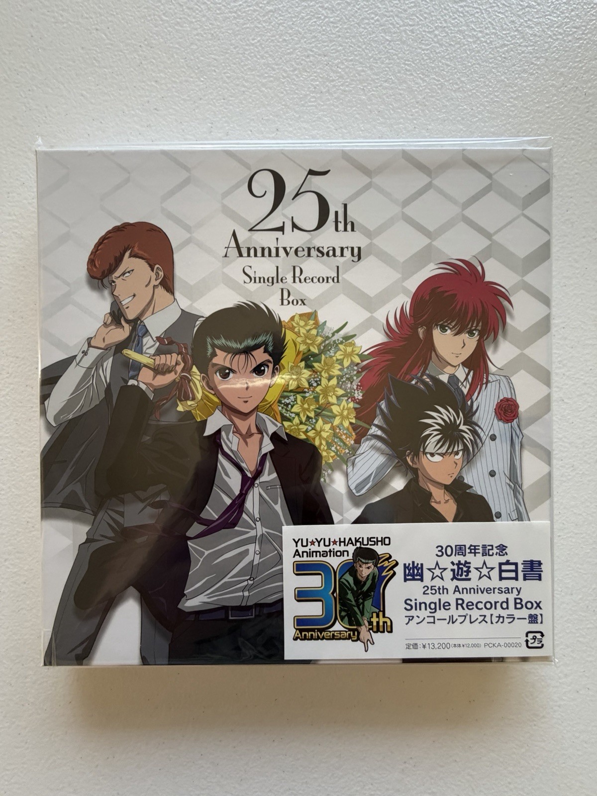 Yu Yu Hakusho 幽☆遊☆白書 30th Anniversary 7” Single Colored Record Box 2023 Reissue