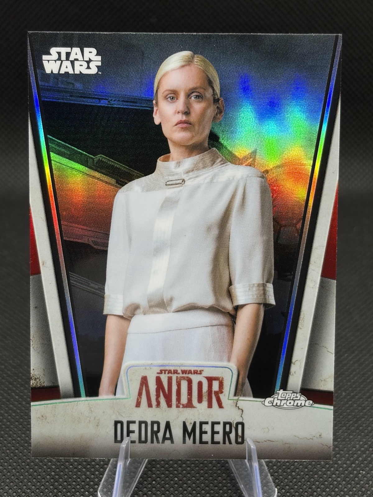 Topps Chrome Star Wars Andor Dedra Meero A2-DEDRA Inserto Trading Card