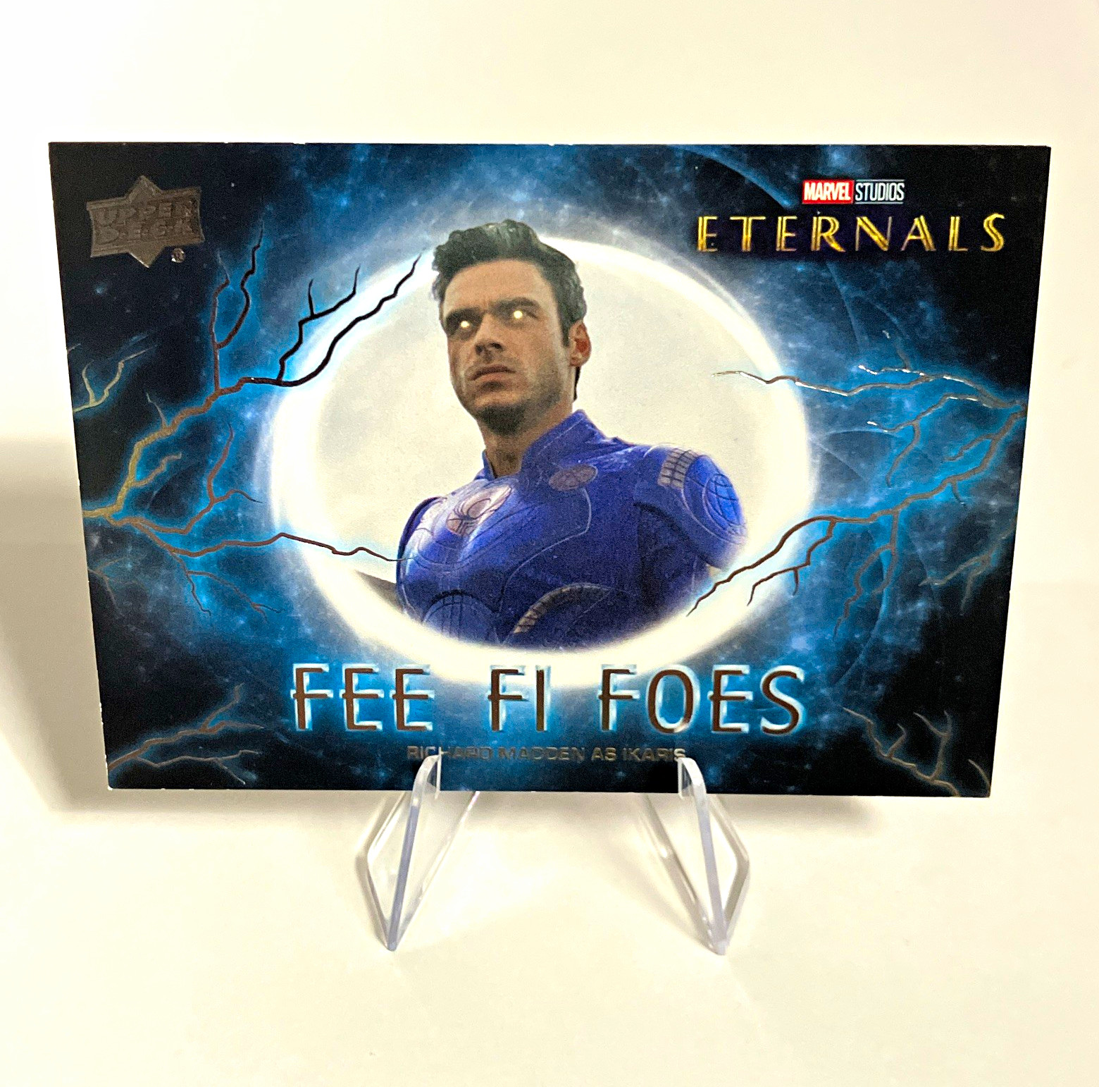 Upper Deck 2024 Marvel Studios Eternals S2 Fee Fi Inserto Nemici FFF-11 Ikaris