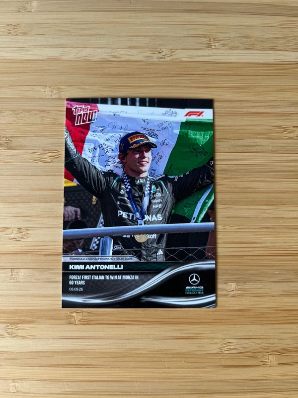 Topp Now Kimi Antonelli Formula 1 Monza GP Winner 057