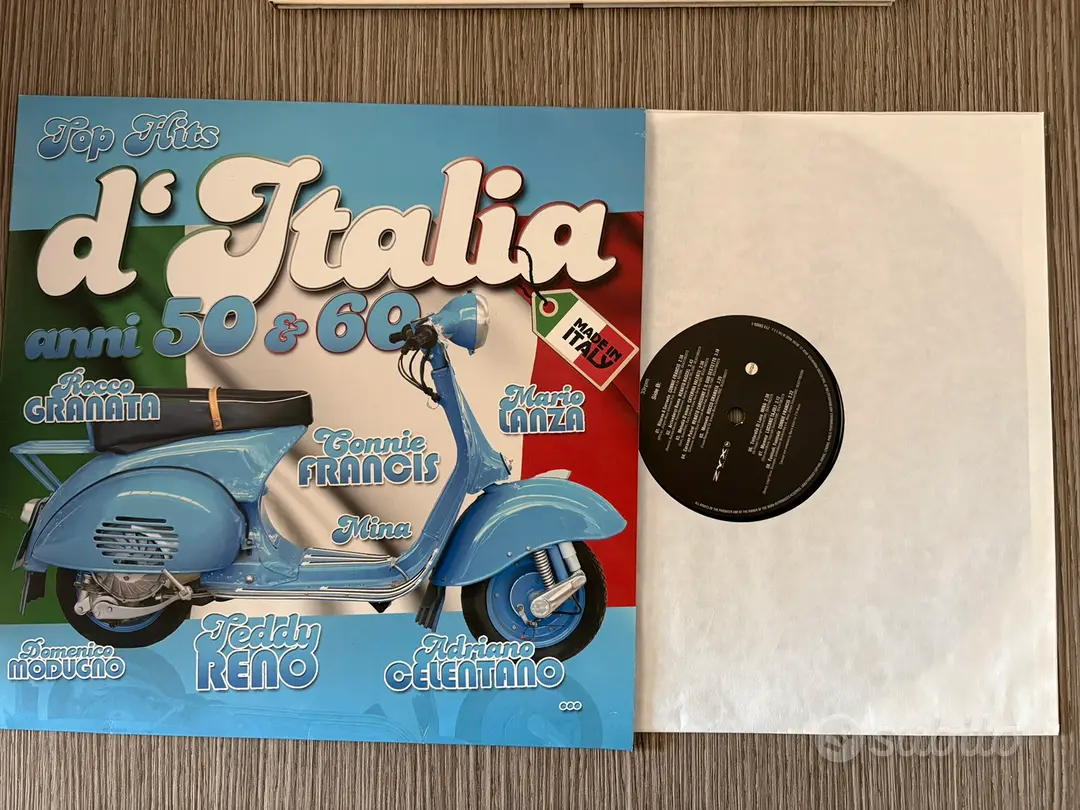Vinile Top Hits d’Italia anni 50 e 60