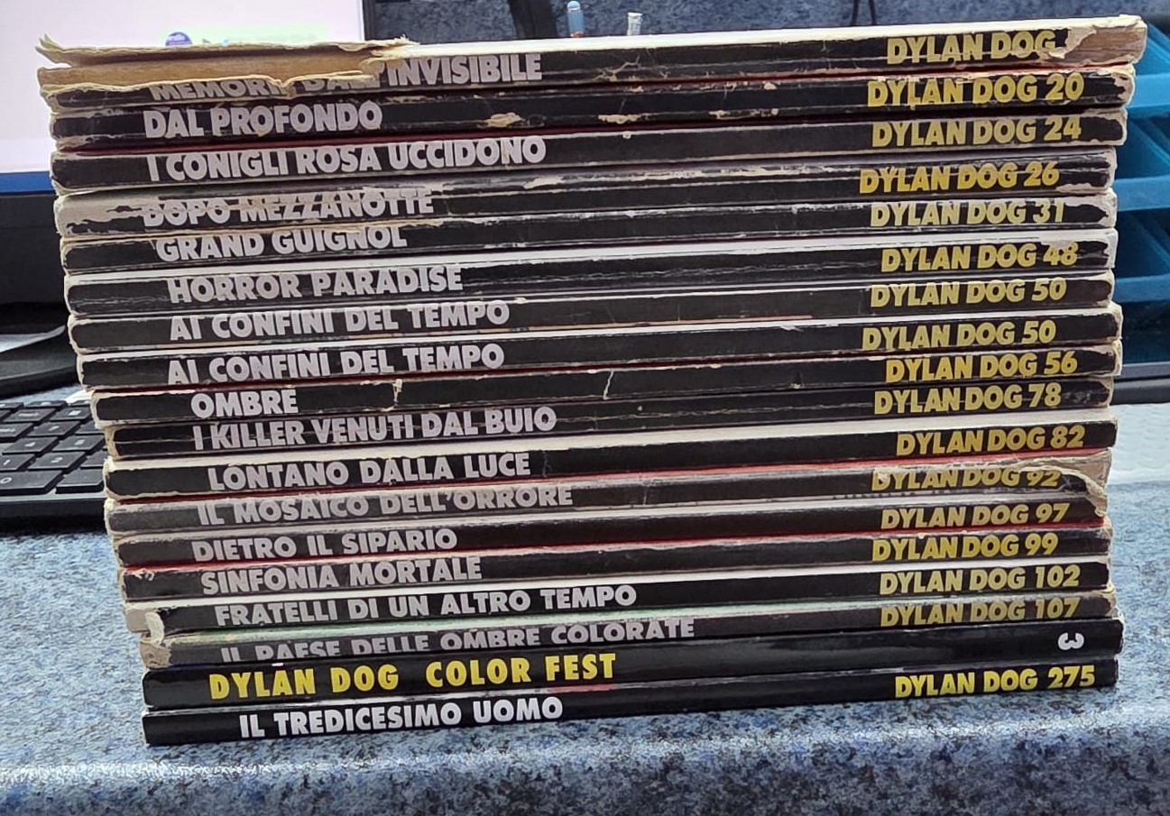 18 fumetti Dylan Dog collezione