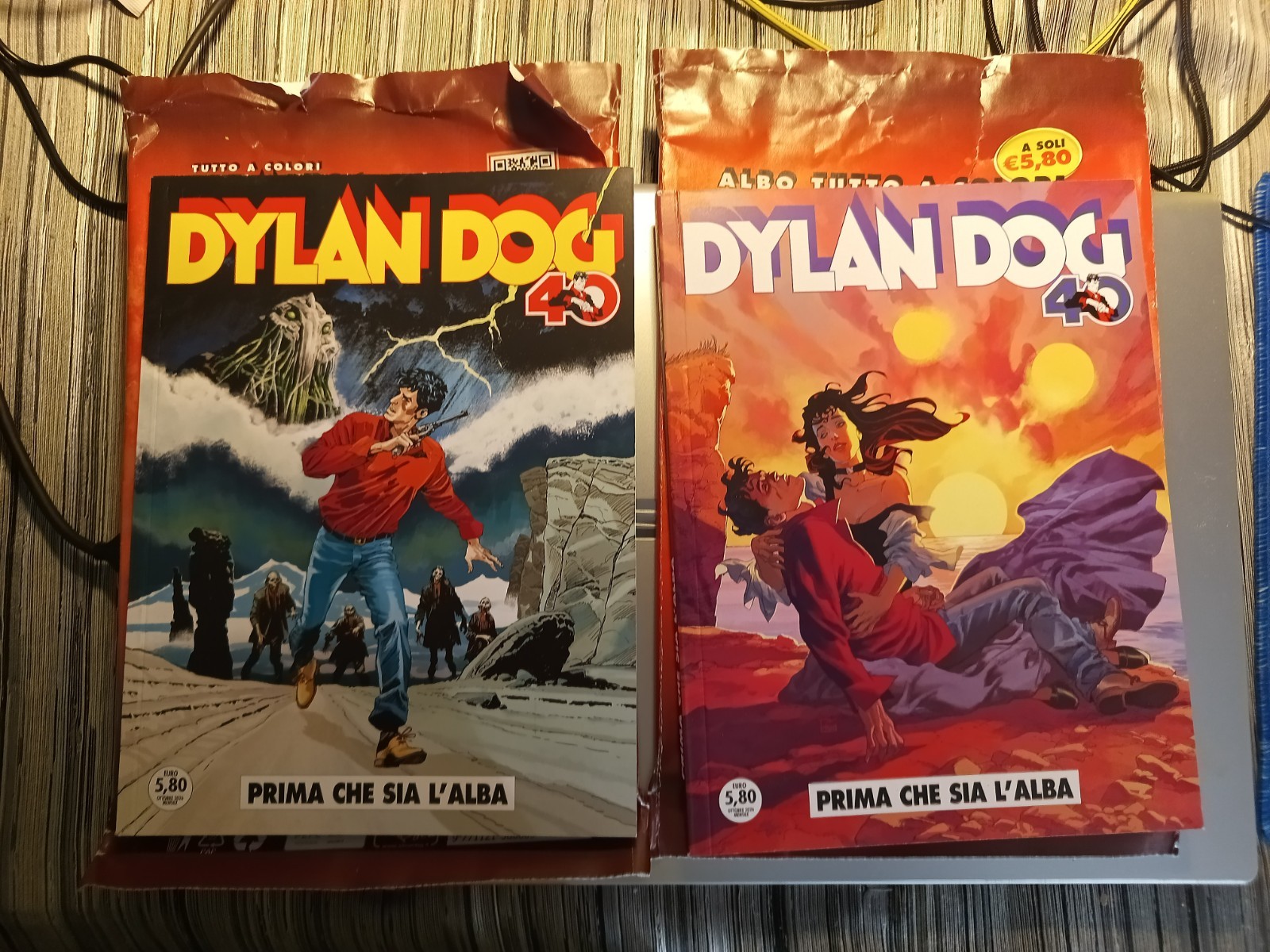 Dylan Dog copertina Villa 1 pezzo e Cestaro 2 pezzi