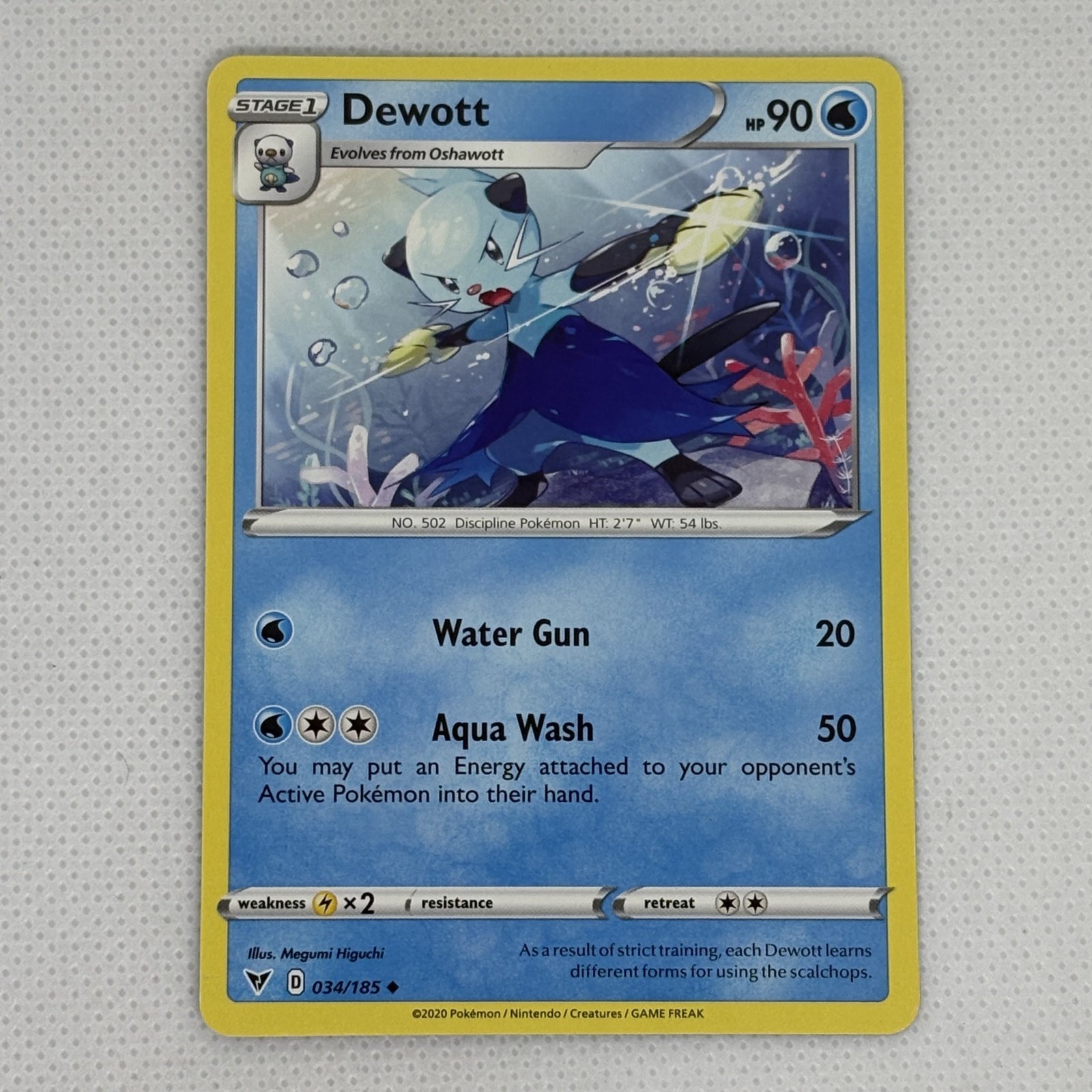 Pokemon TCG | Dewott 34/185 | Tensione Vivace Non Comune!