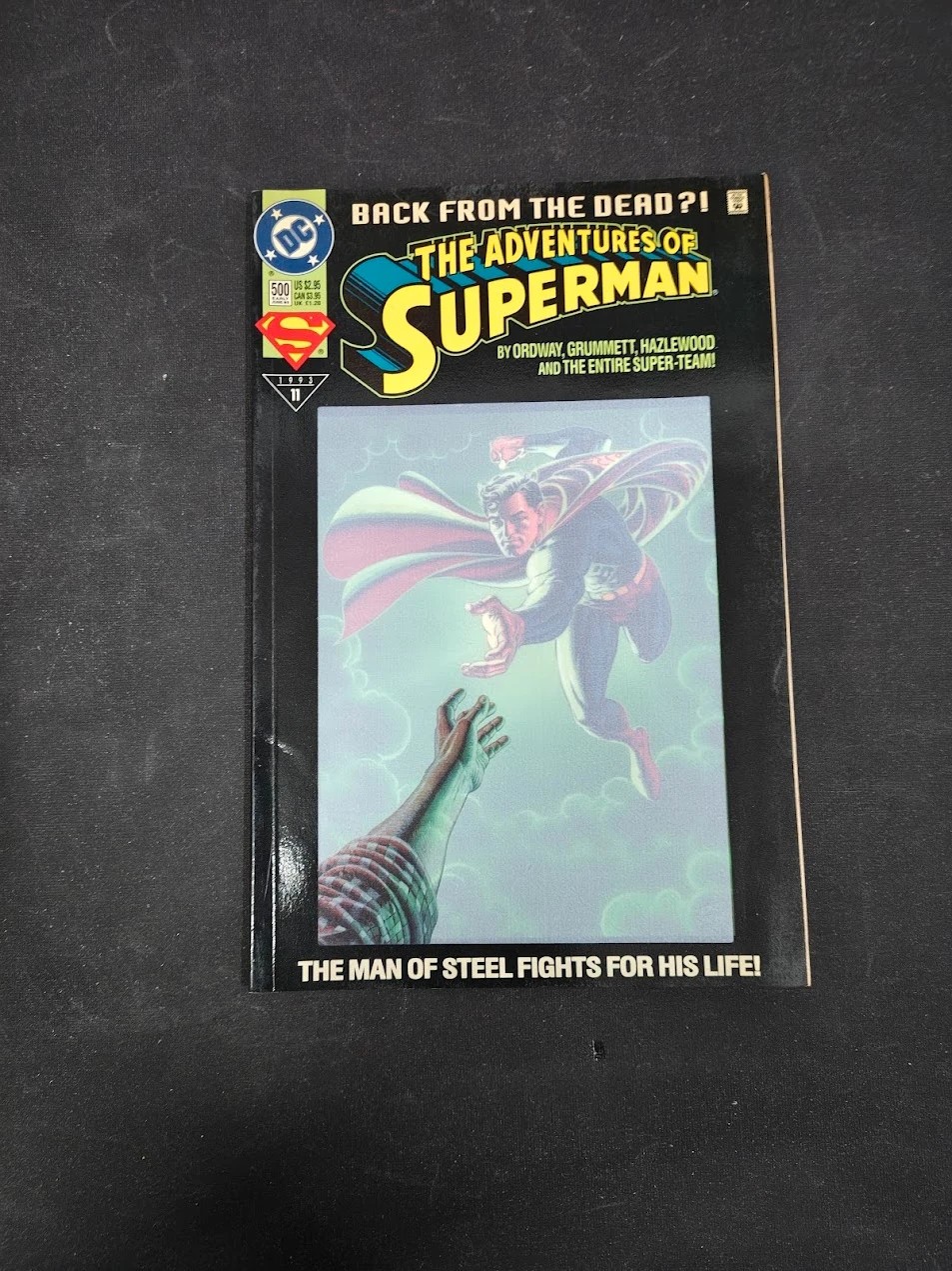 Fumetto The Adventures of Superman n 500 DC Comics 1993 in inglese originale