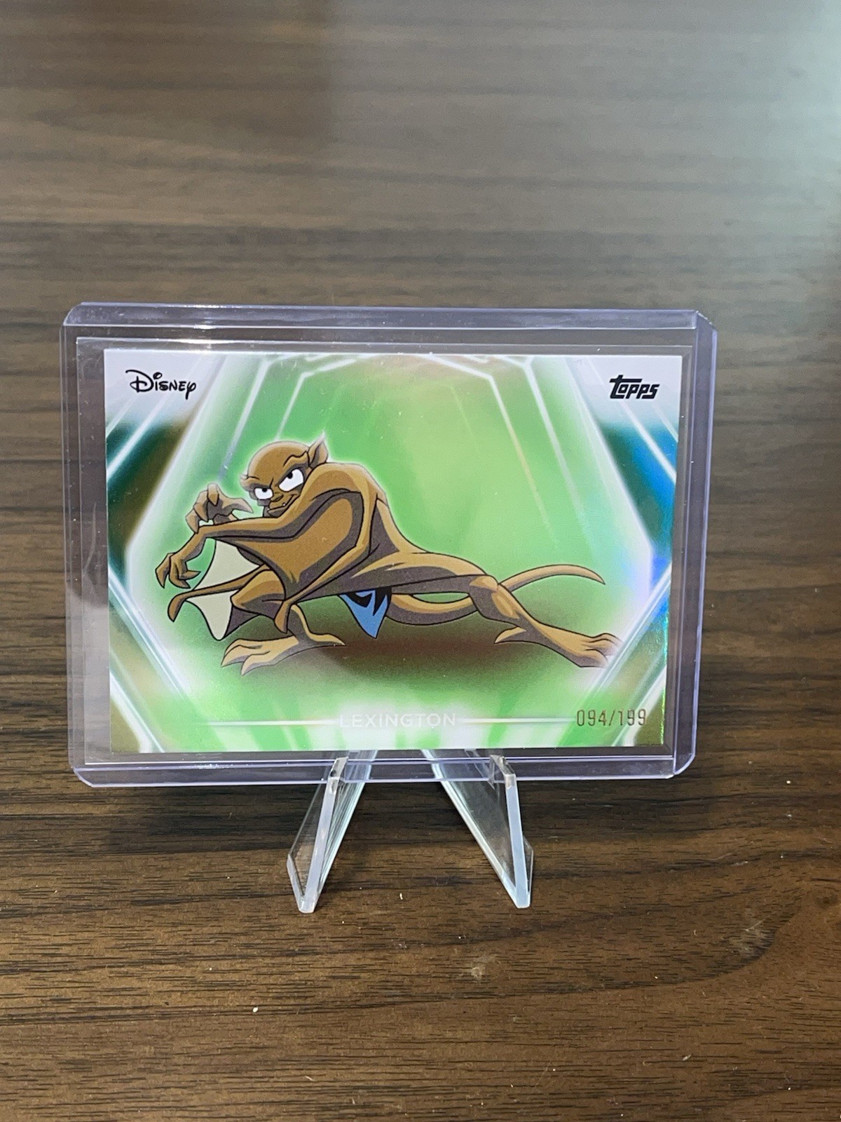 2026 Topps Disney verde fluo / 199 Lexington #139 Gargoyles