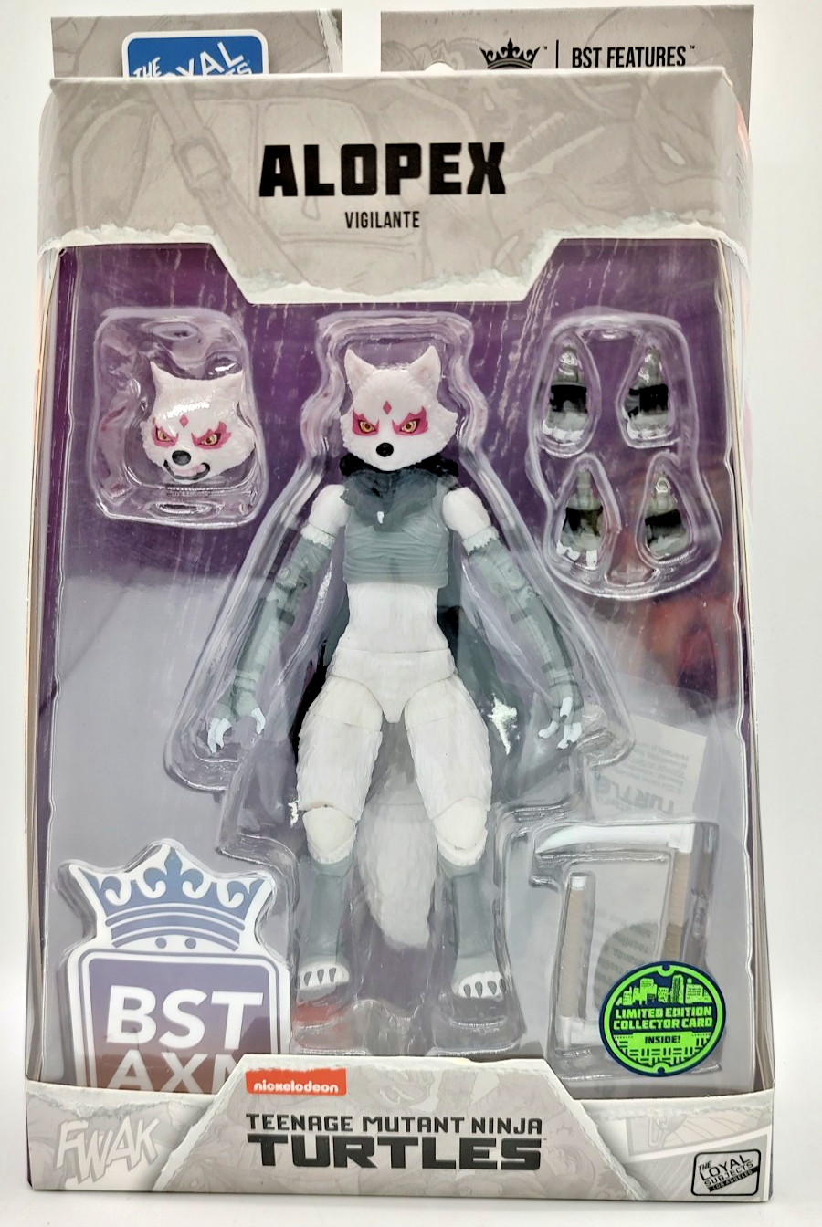Teenage Mutant Ninja Turtles Alopex BST AXN Loyal Subjects Vigilante Figure