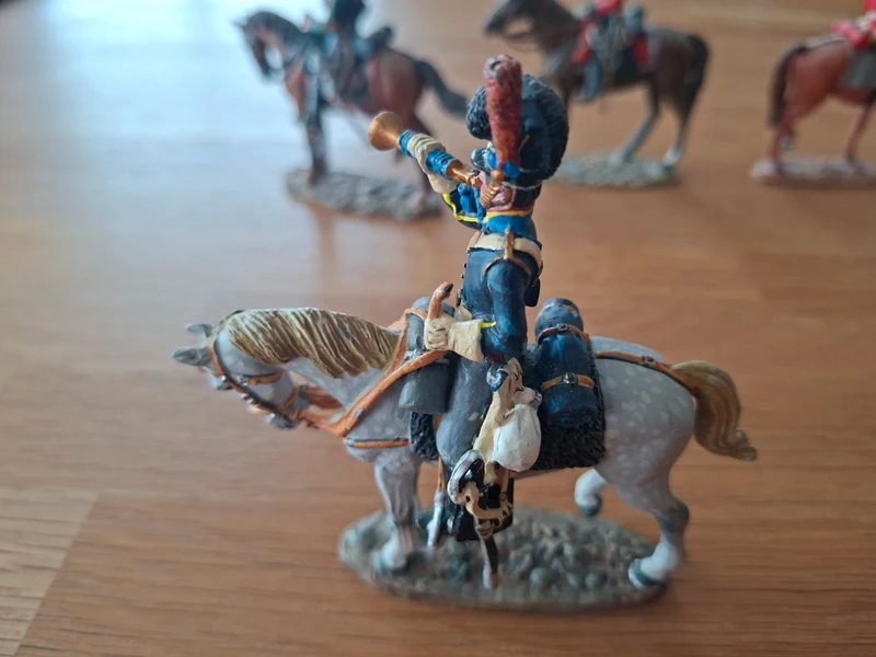 Figurine Del Prado – Trompette, cavalier portugais, 1806-1810