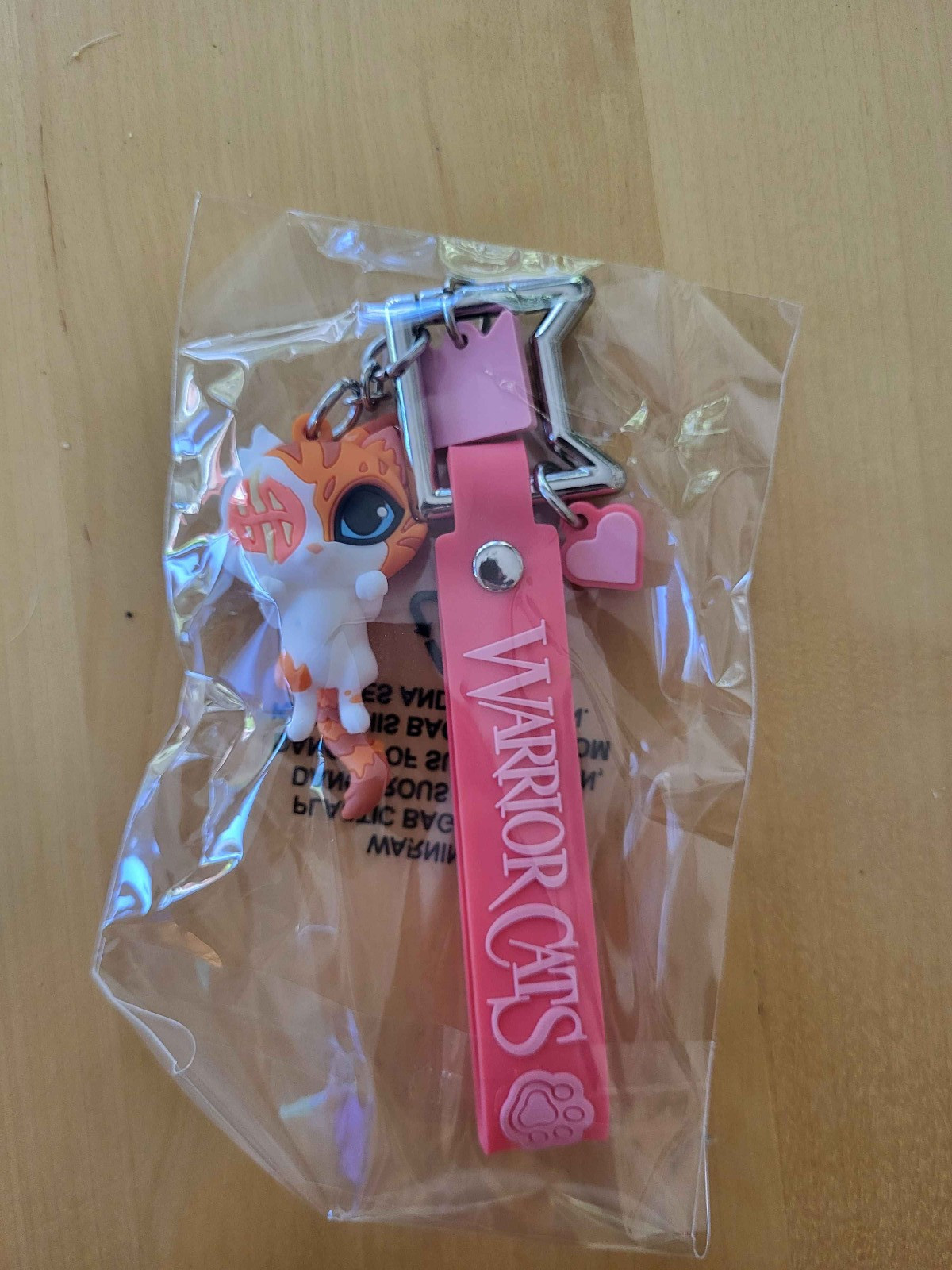 Bonkers Warrior Cats Mystery Keychain Charm Blind Box Series 2 Brightheart NEW