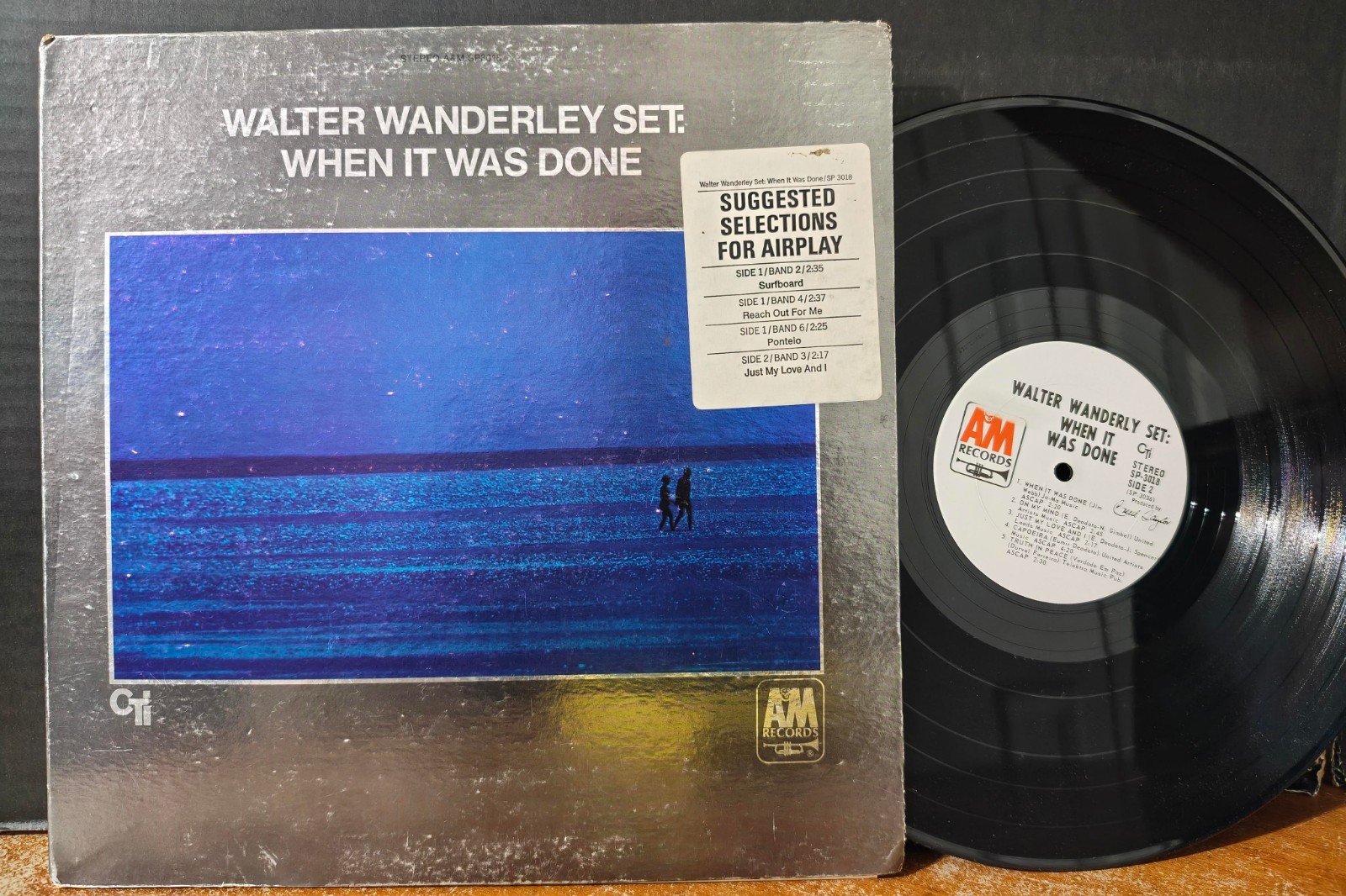 Walter Wanderley Set – When It Was Done 1969 Promo Deodato RVG Latin Bossa VG+