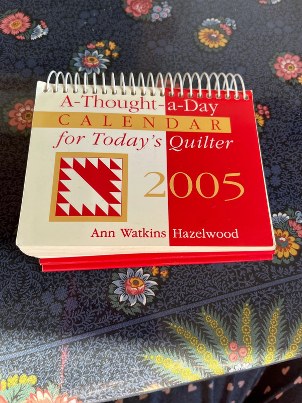 Calendar quilter