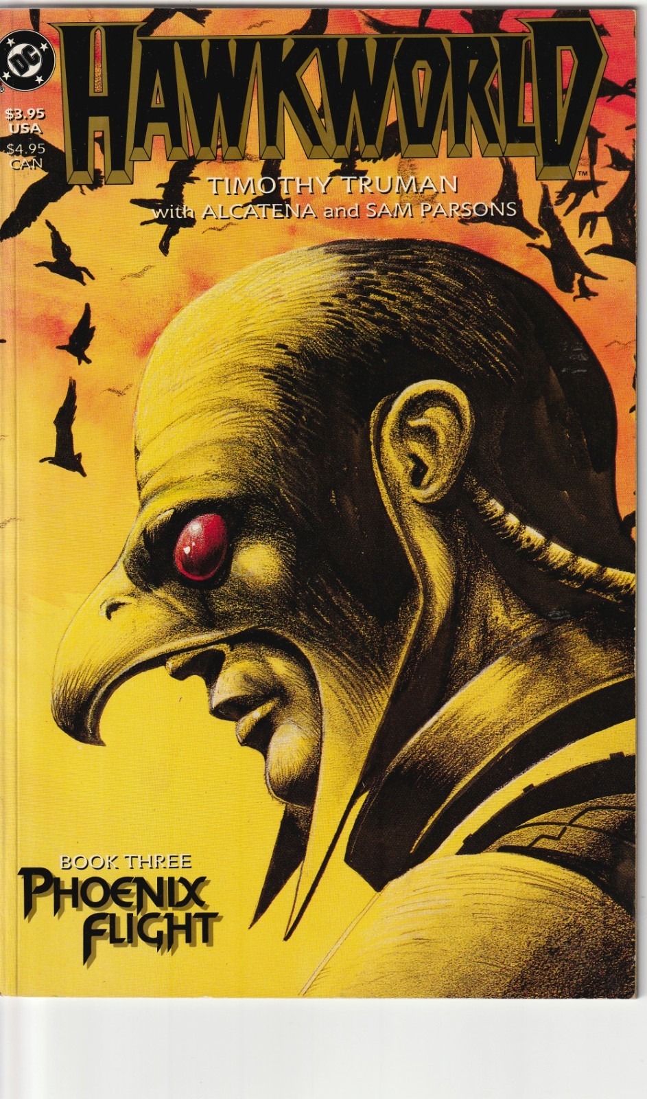 Hawkworld Book Three: Phoenix Flight 1989 VFN *Timothy Truman* #DC