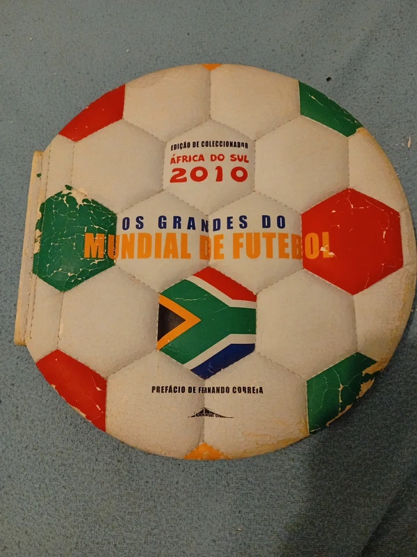 Livro "Os Grandes Do Mundial de Futebol"