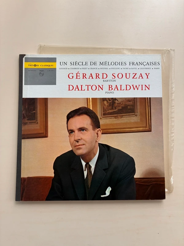 Vinyle 33T Gérard Souzay Mélodies Françaises Philips
