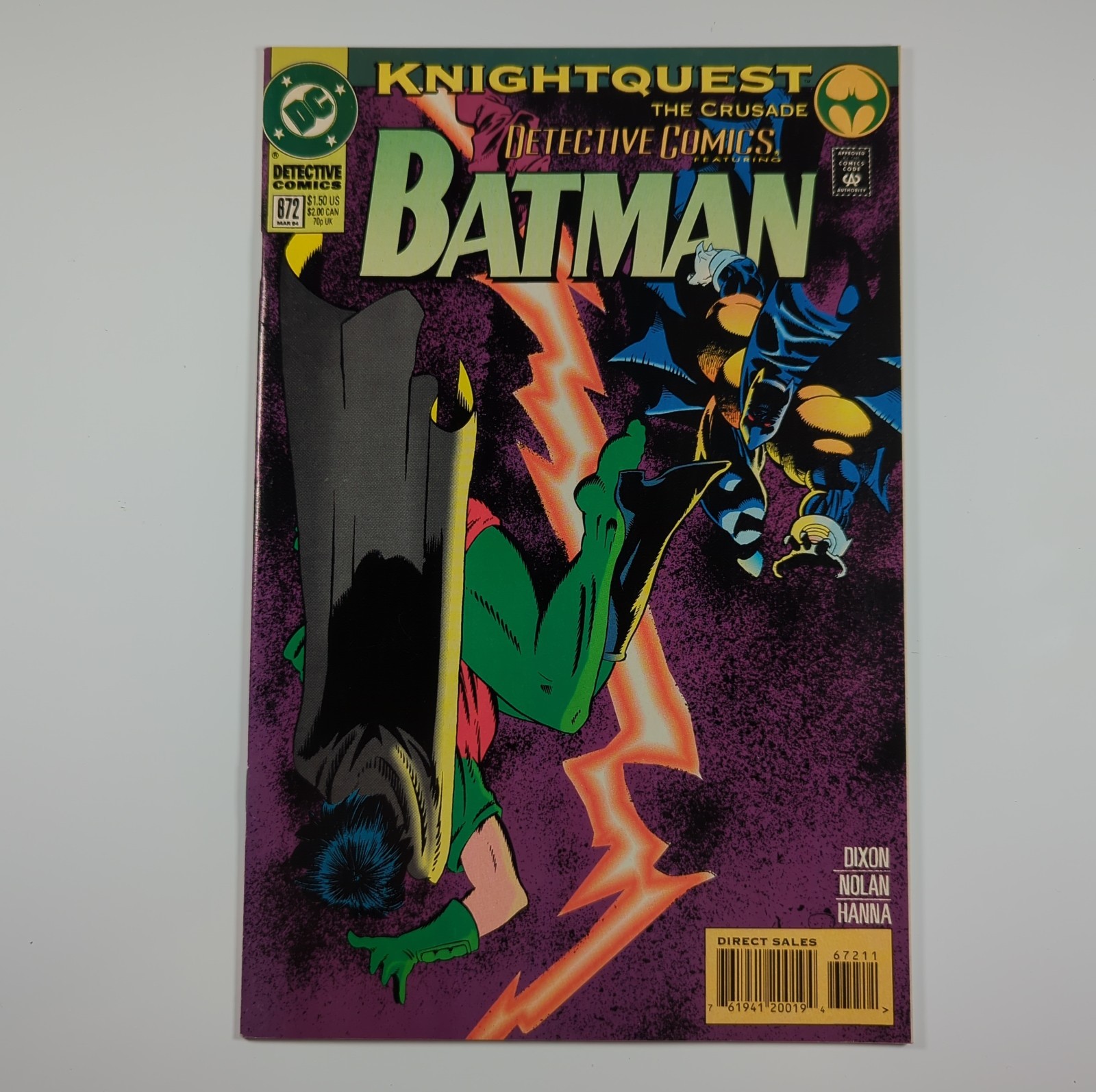 Batman Detective Comics #672 DC Comics 1994 Chuck Dixon Graham Nolan diretto