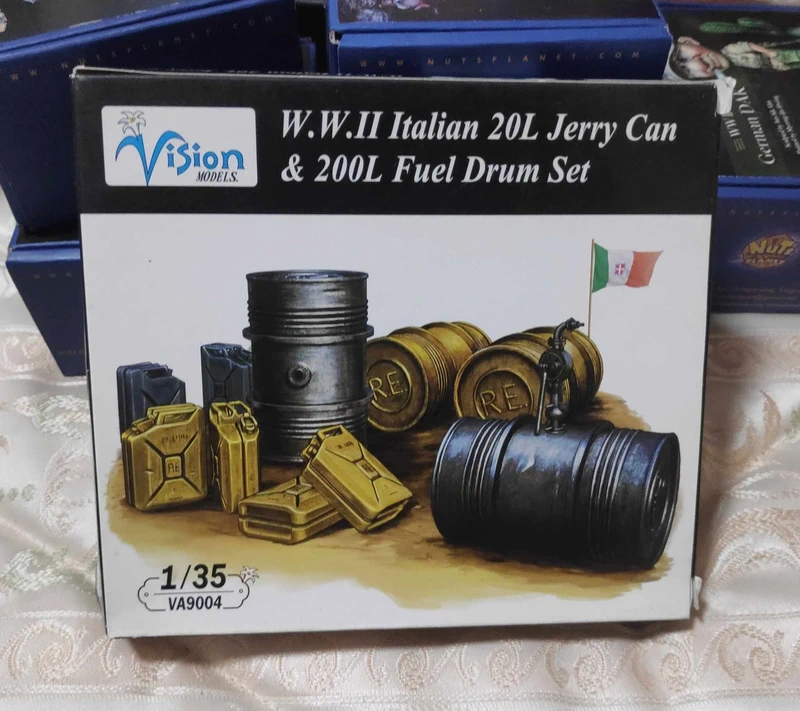 Bidones Italiano WWII, 1/35