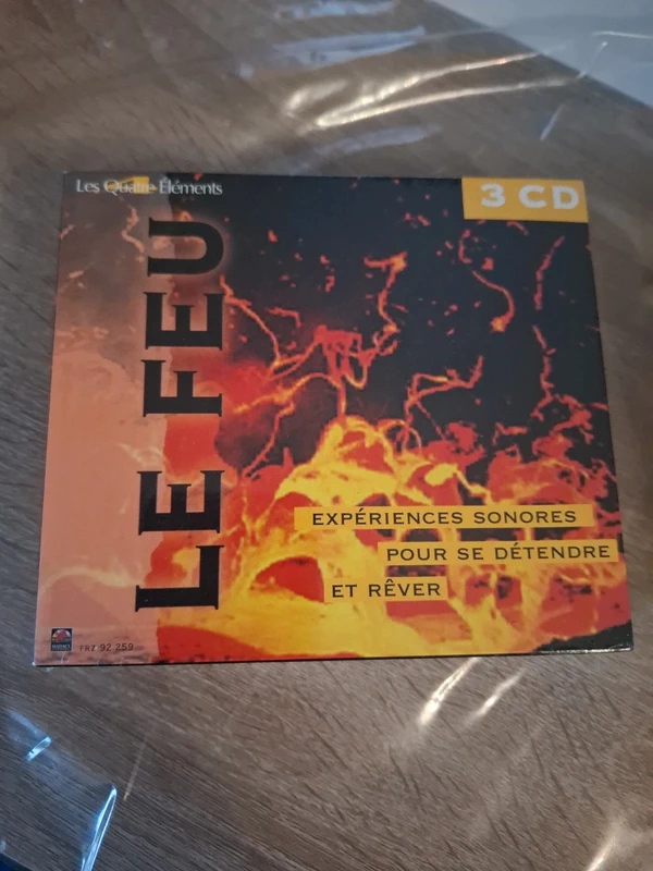 3 cd neuf le feu relaxation méditation l'écho des canyons la forêt enchantée