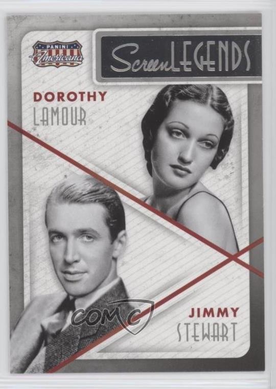 2015 Americana Screen Legends co-protagonista James Stewart Dorothy Lamour Jimmy #1 0f3
