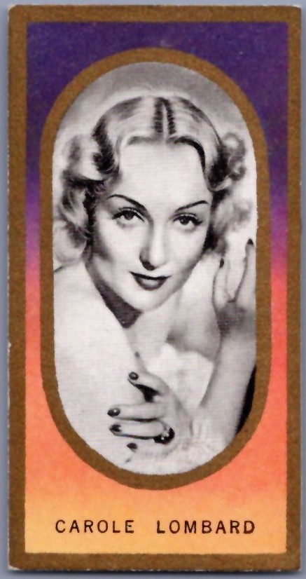 1938 Carreras Film Favorites - Carole Lombard #31 - *EX*
