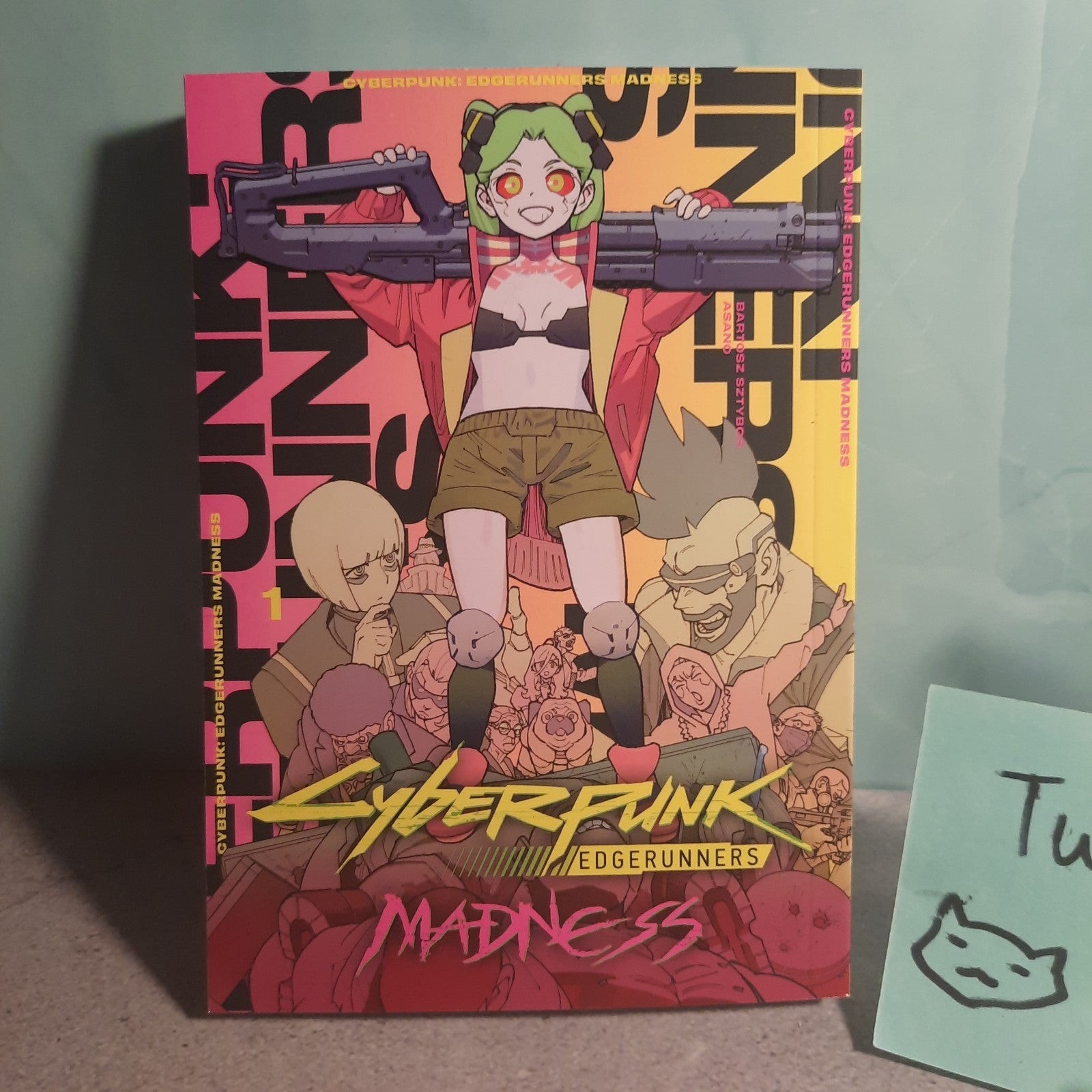 📚 Cyberpunk Edgerunners Madness Vol. 1 manga inglese ufficiale