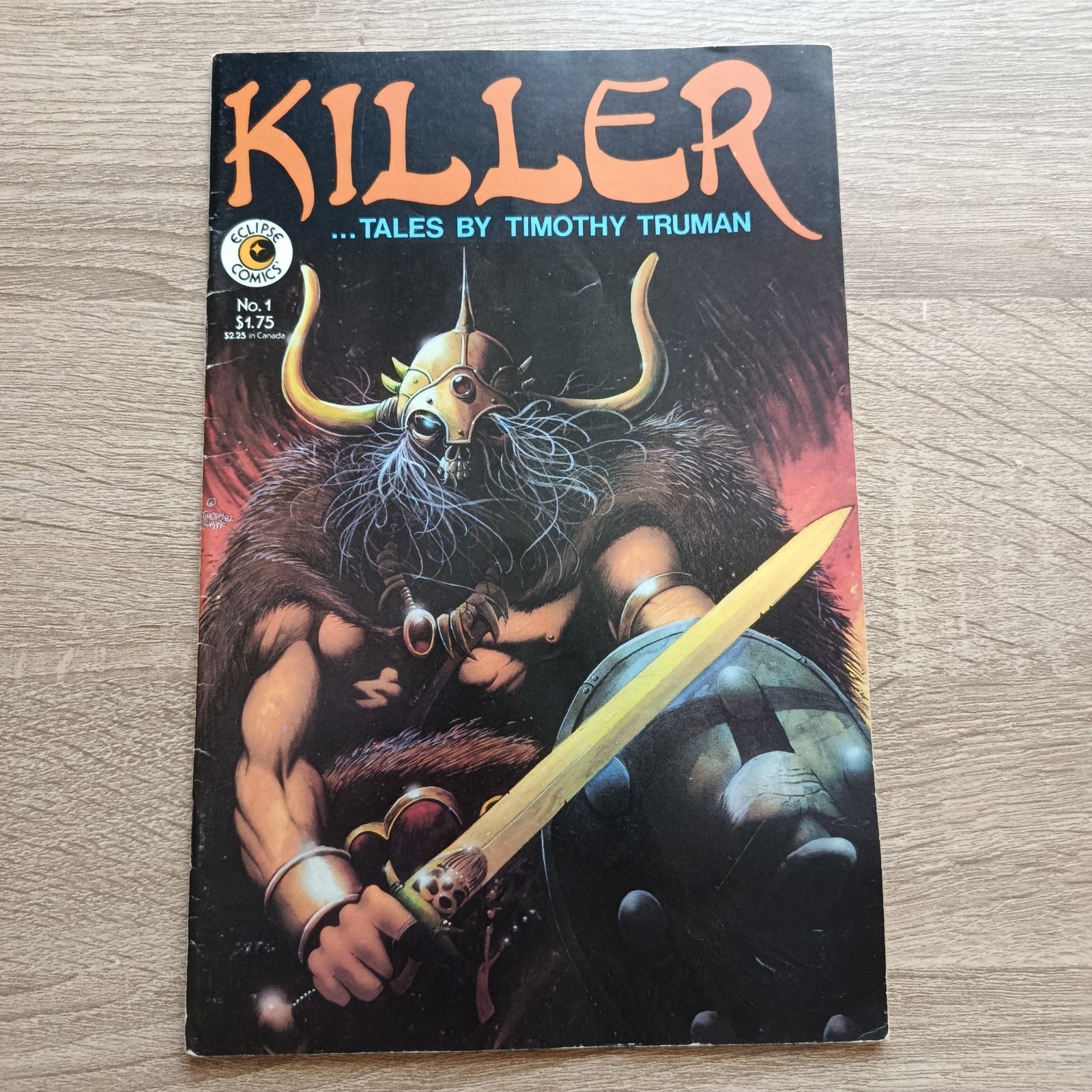 KILLER...Tales by Timothy Truman #1 (1985) Eclipse Comics