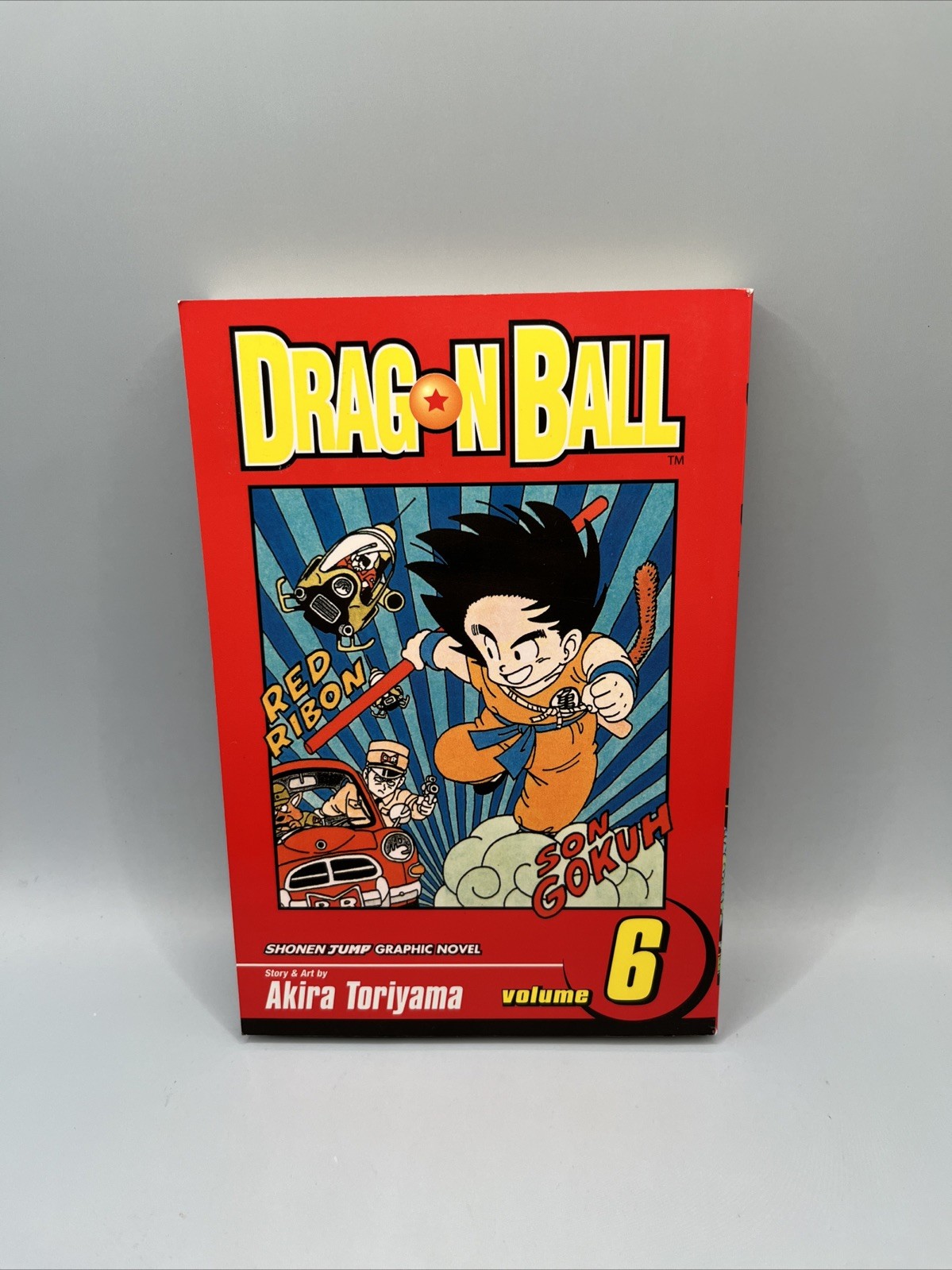 Dragon Ball Volume 6 1° Edizione Prima Stampa Copertina Rossa VIZ SPEDIZIONE GRATUITA Mint