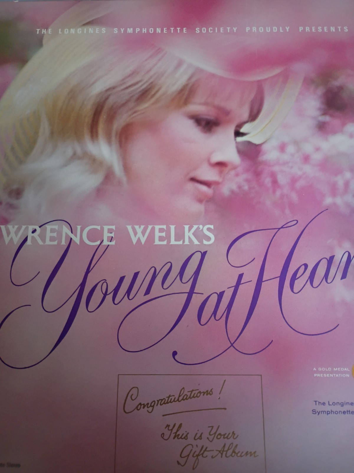 Young at Heart, Lawrence Welk, Vinyl Record LP