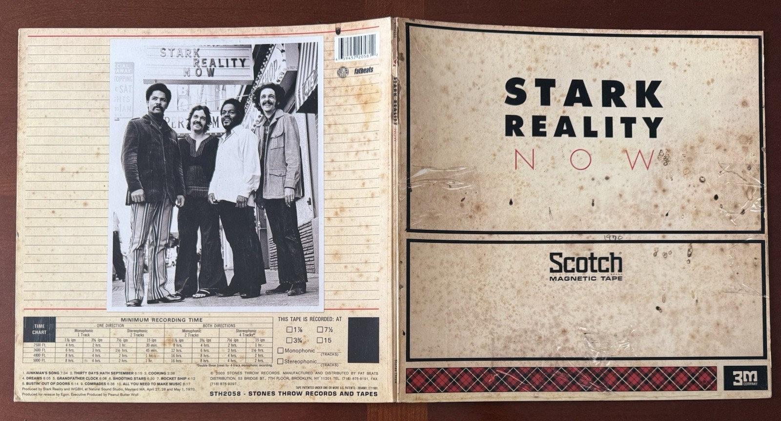 STARK REALITY 2003 Now 2-LP Compilation Hoagy Carmichael’s Music Shop Vinyl