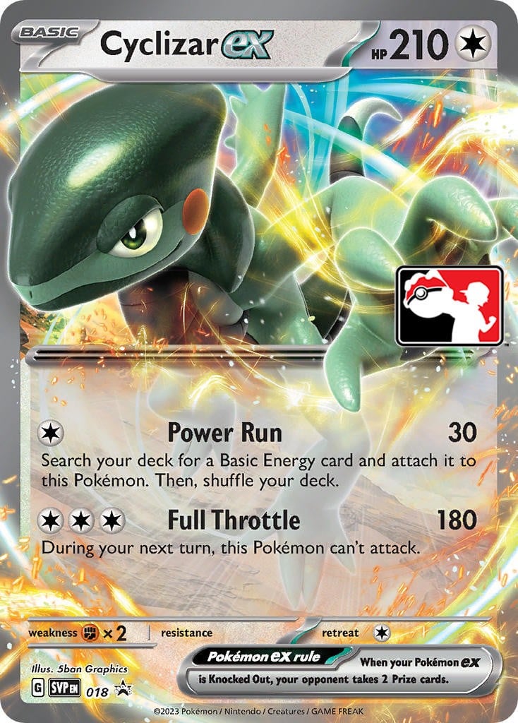 Cyclizar ex 018 Holofoil NM