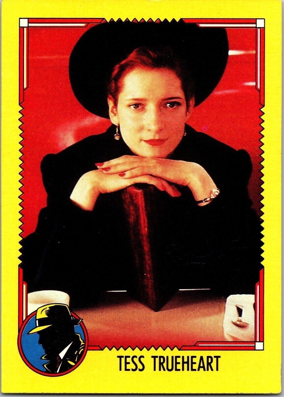1990 Tess Truehart 5 Topps Calling Dick Tracy Trading Card TC CC