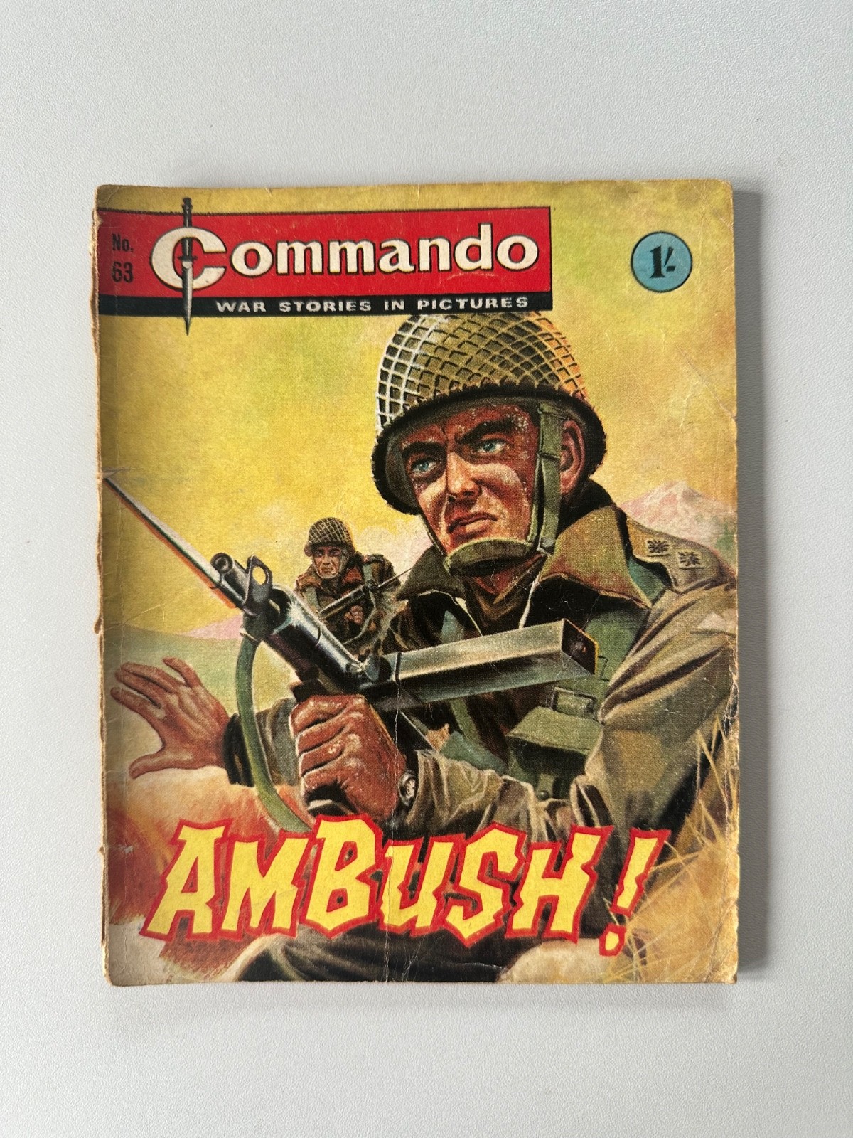 Commando Comic #63 (1963) DC Thomson VG- RARE