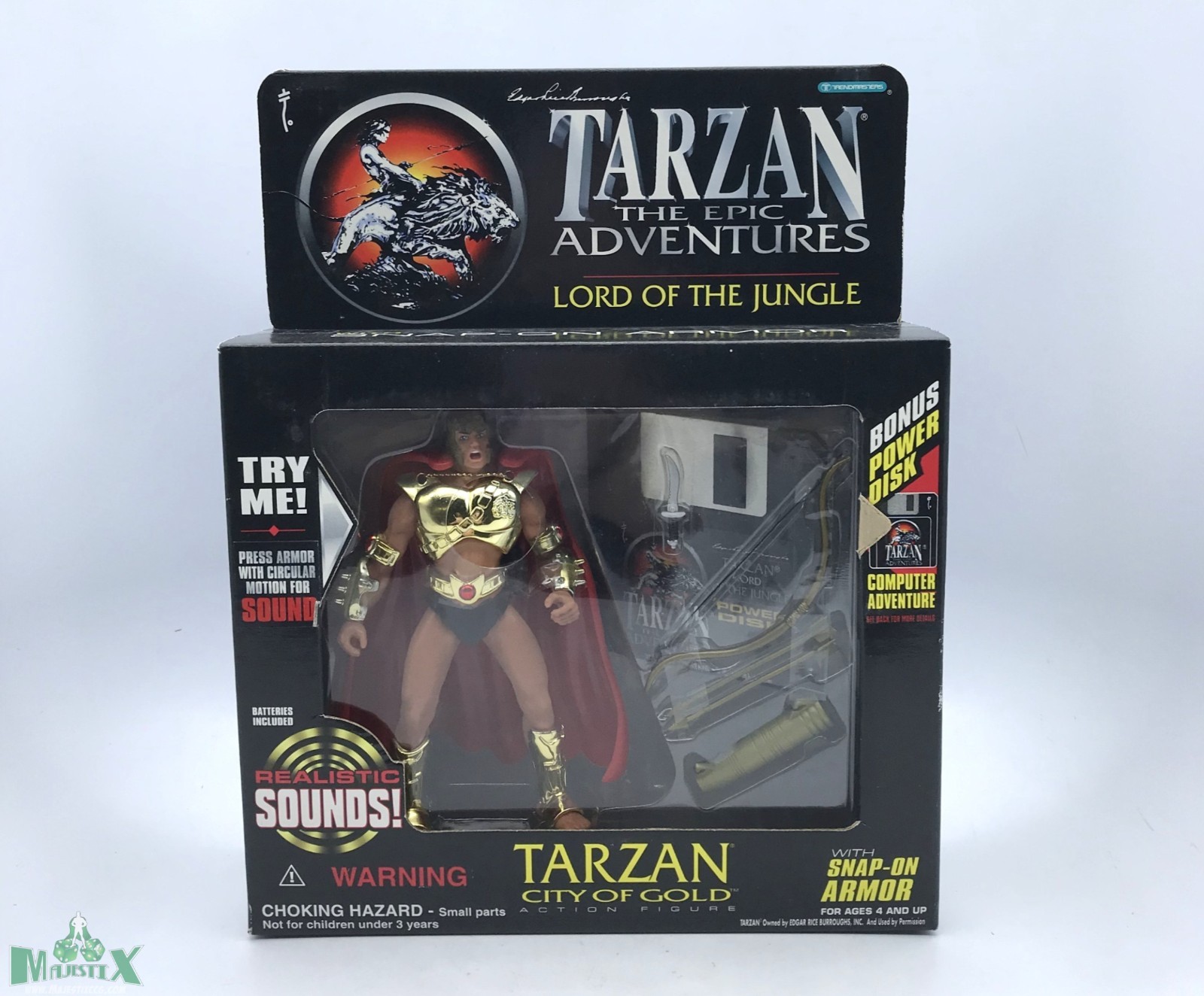 Trendmasters Tarzan le epiche avventure Signore della giungla Tarzan Città d'oro!