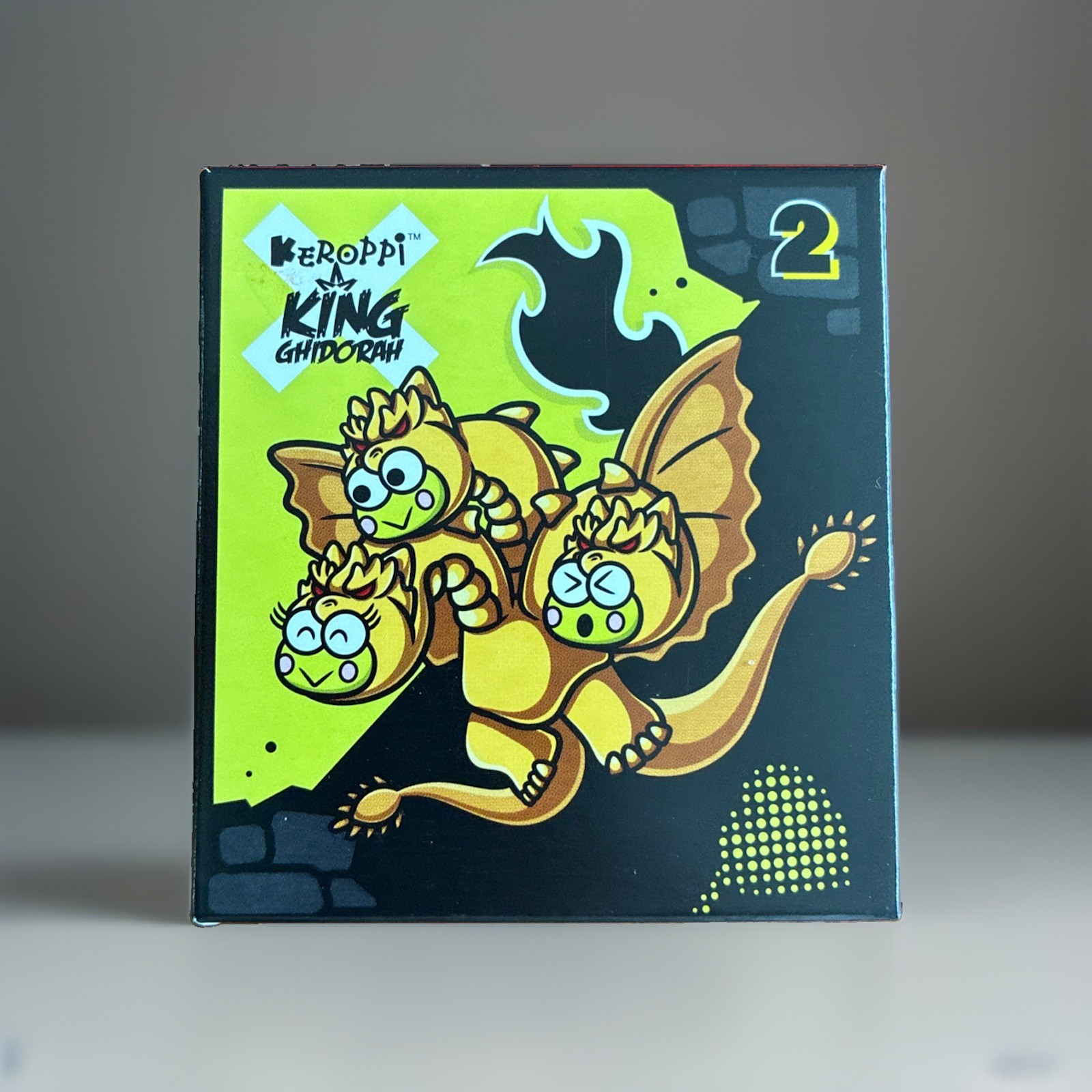 Sanrio Keroppi x King Ghidorah Figure Hello Kitty & Friends x Godzilla