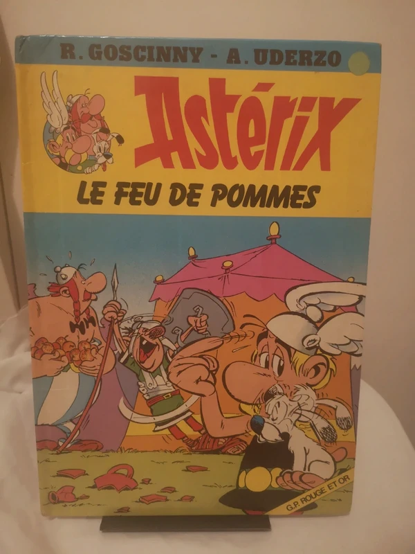 Astérix – Le Feu de pommes – Goscinny & Uderzo – G.P. Rouge et Or – Ancienne édition