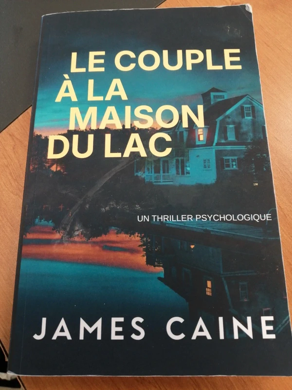 Livre Le couple de la maison du lac, James Caine