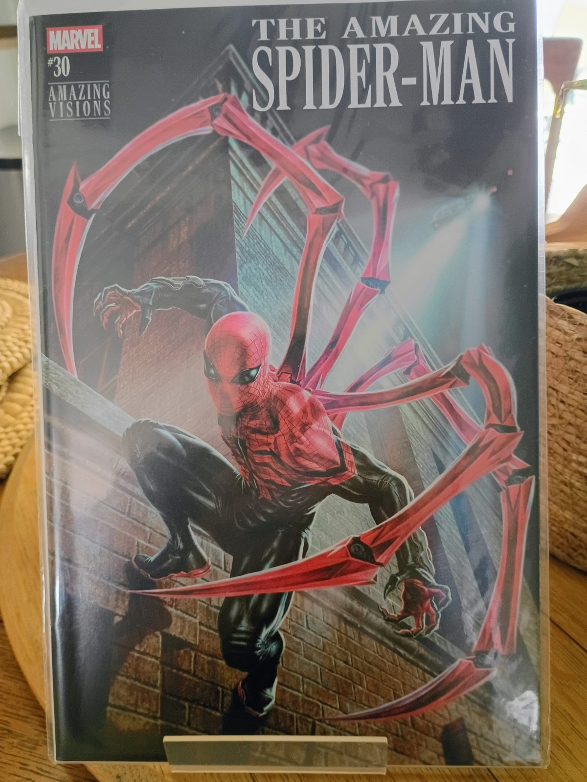 Marvel Comics The Amazing Spider-Man #30B Vol 7 Lee Bermejo Amazing Visions