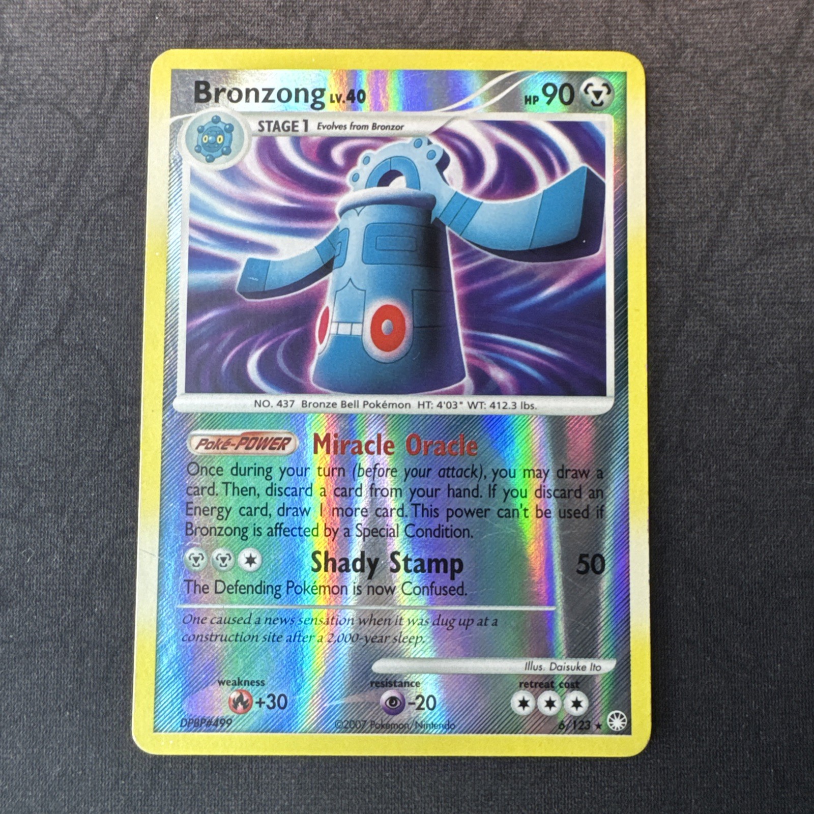 Bronzong 6/123 Tesori Misteriosi Holo Pokemon