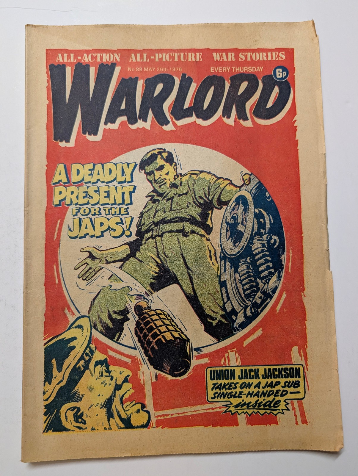 Warlord Comic No 88, May 29th 1976.