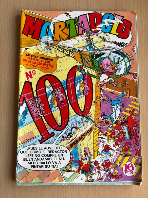 Mortadelo nº 100 bruguera estado normal