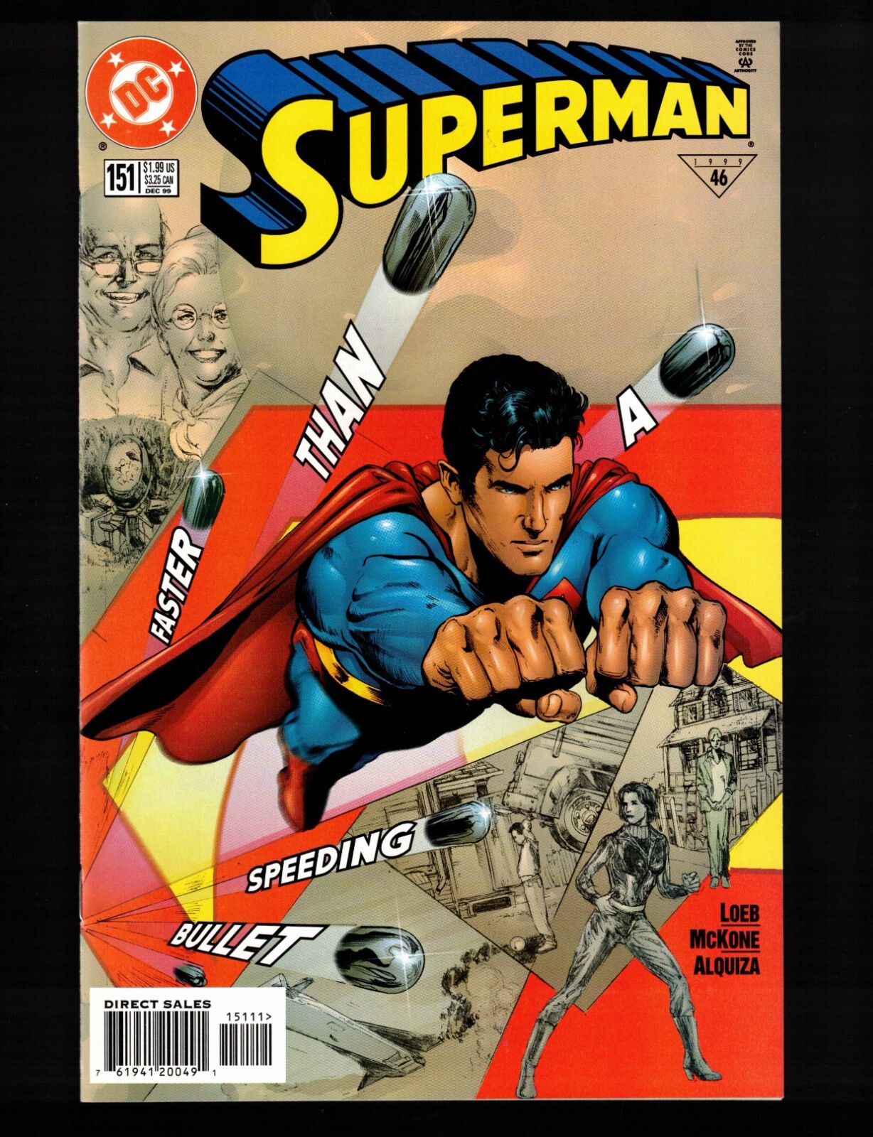 Superman #151 prima apparizione di Mongul!    fumetto DC in ottime condizioni/nm 1999