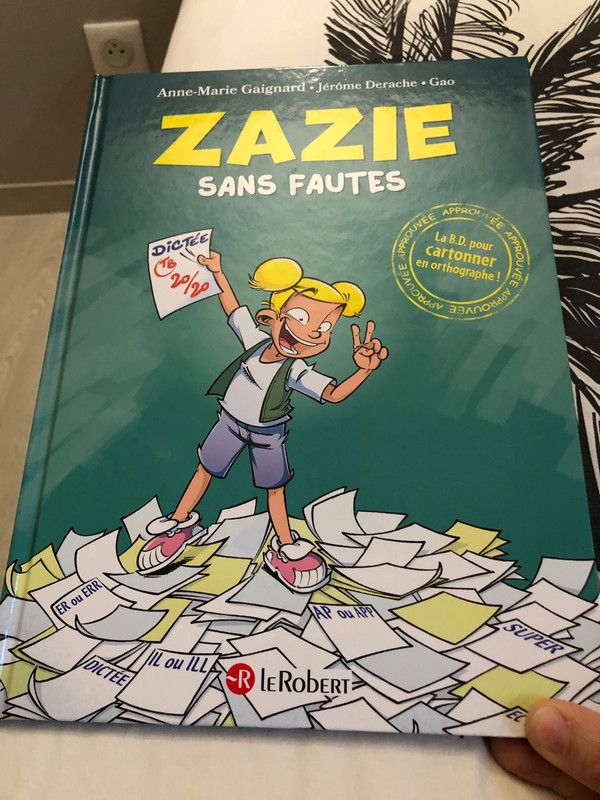 Zazie sans fautes bd neuve