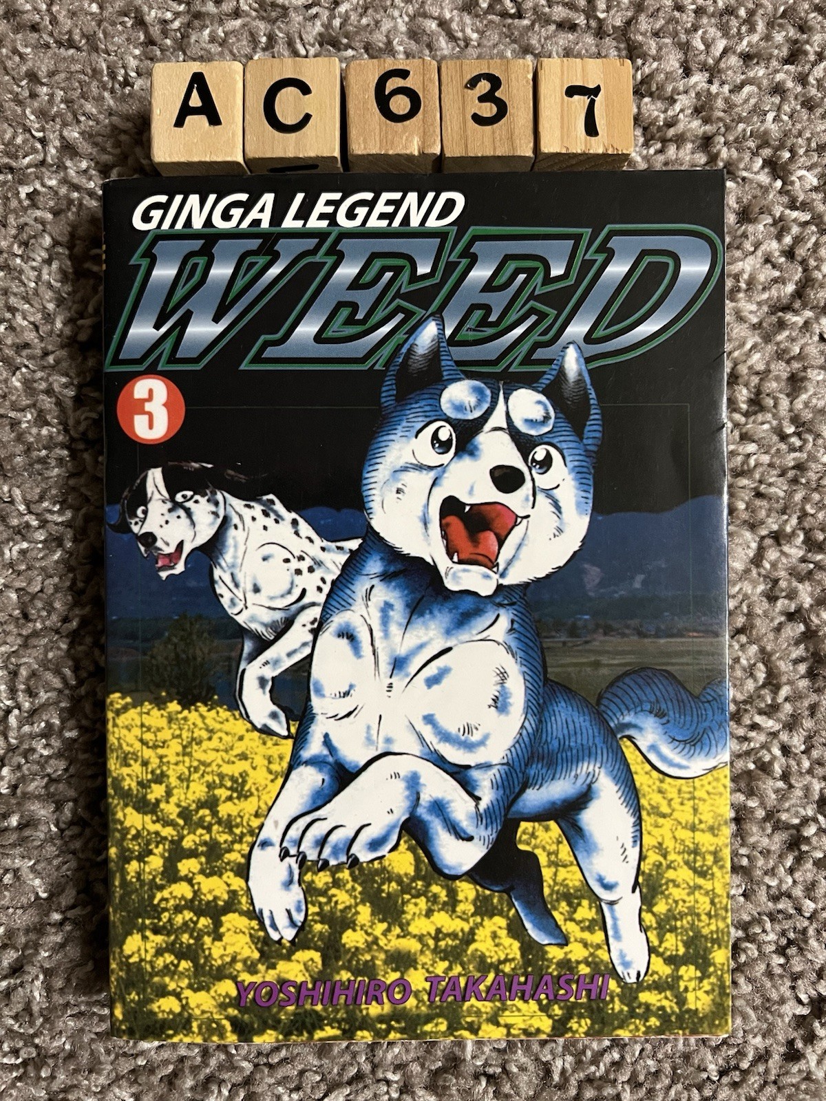 Ginga Legend Weed Volume 3 Manga Comics One Takahashi Minor Wear