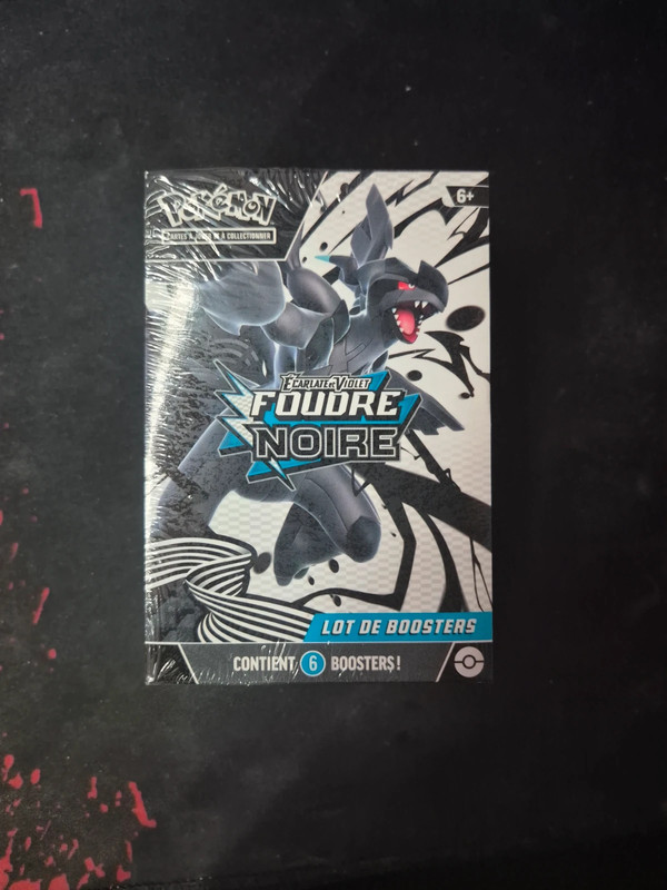 Bundle Pokémon Foudre Noir Ev10.5 Fr Scellé
