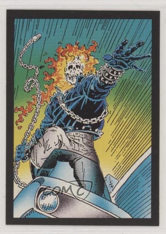 1992 Comic Images Marvel Ghost Rider II Ghost Rider The Start #77 il3