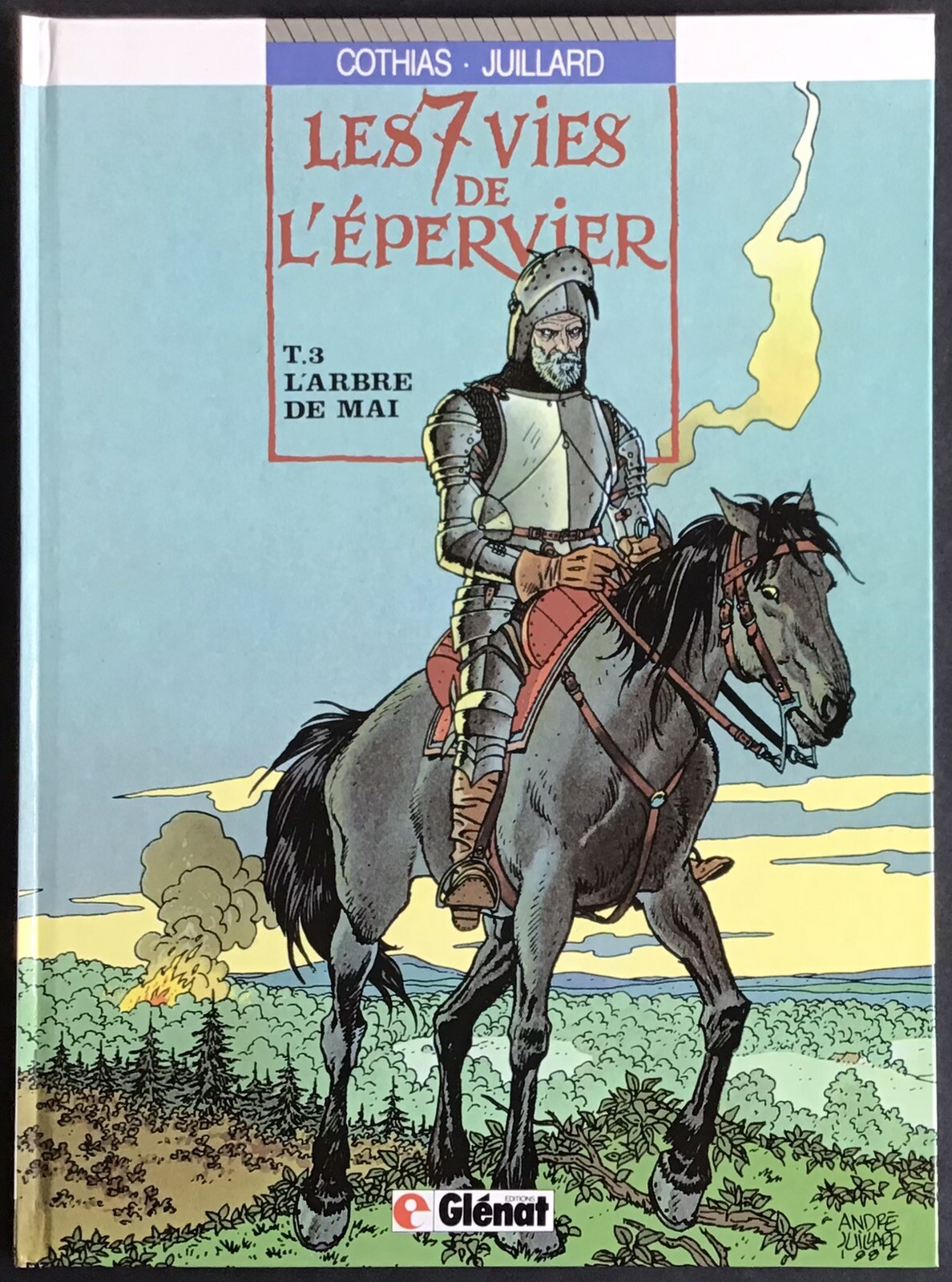 LES 7 VIES DE L’ÉPERVIER tome 3 L’Arbre de mai EO 1986 excellent état