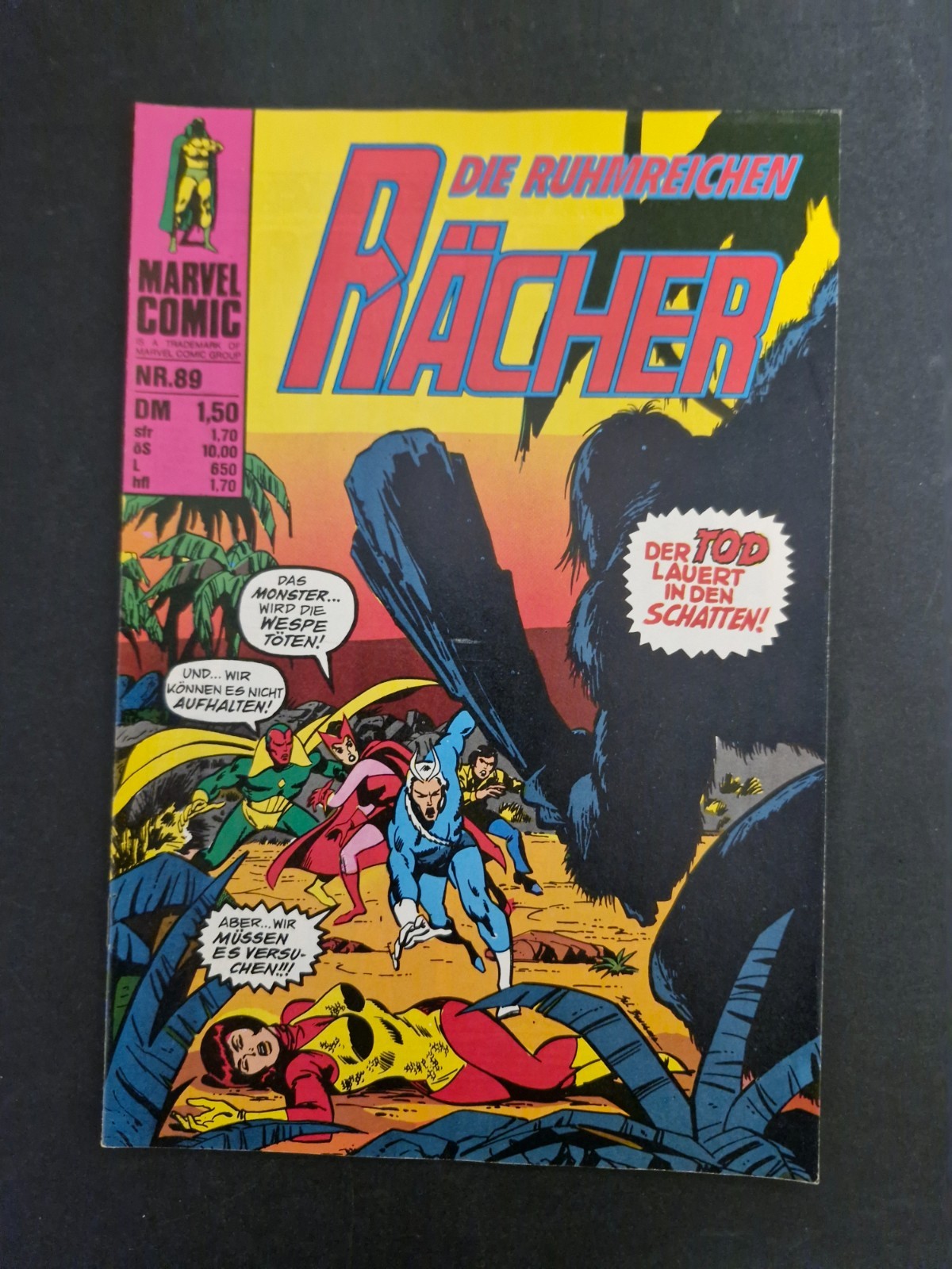 I Vendicatori fumetto n.89 (Willims Marvel) Z1