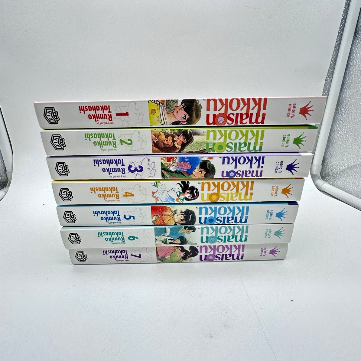 VIZ Maison Ikkoku Vol 1-7 Manga TPB Set Inglese Rumiko Takahashi