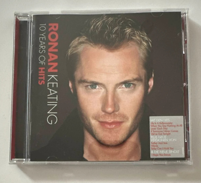 CD Ronan Keating - 10 years of Hits